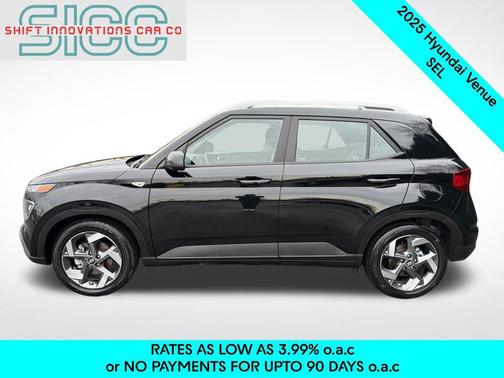 Onyx Black 2025 Hyundai VENUE SEL