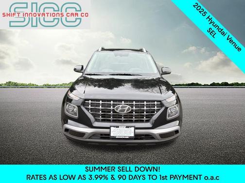 Onyx Black 2025 Hyundai VENUE SEL