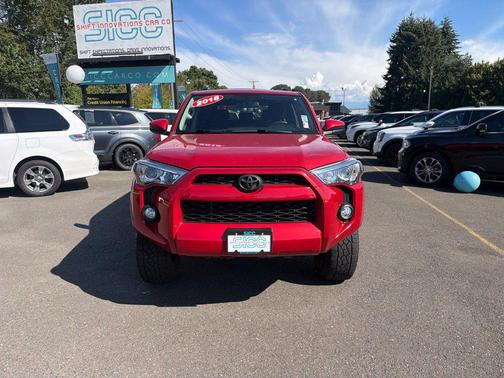 Barcelona Red Metallic 2018 Toyota 4Runner SR5