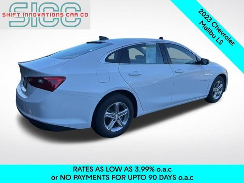 Summit White 2023 Chevrolet Malibu 1LS
