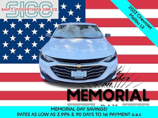 Summit White 2023 Chevrolet Malibu 1LS