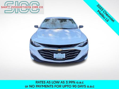 Summit White 2023 Chevrolet Malibu 1LS