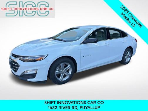 Summit White 2023 Chevrolet Malibu 1LS