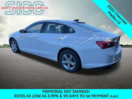 Summit White 2023 Chevrolet Malibu 1LS