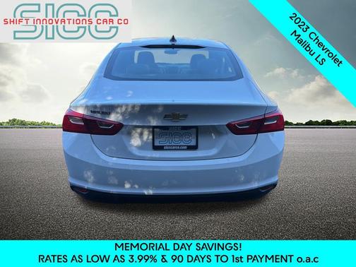 Summit White 2023 Chevrolet Malibu 1LS