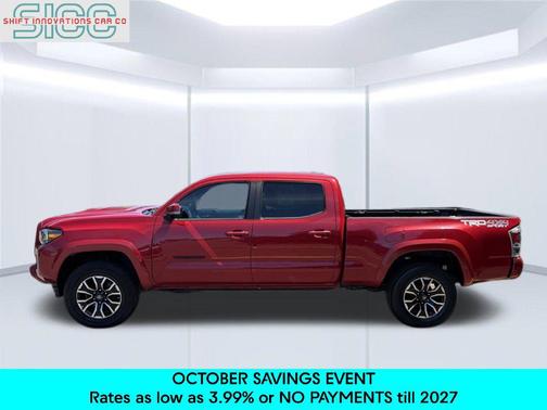 Barcelona Red Metallic 2020 Toyota Tacoma TRD Sport