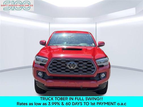 Barcelona Red Metallic 2020 Toyota Tacoma TRD Sport