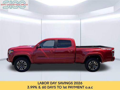 Barcelona Red Metallic 2020 Toyota Tacoma TRD Sport