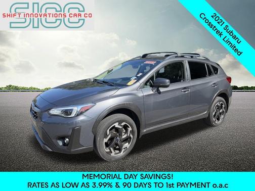 Magnetite Gray Metallic 2021 Subaru Crosstrek Limited