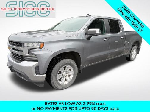 Satin Steel Metallic 2020 Chevrolet Silverado 1500 LT