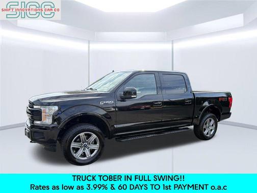 Shadow Black 2018 Ford F-150 Lariat