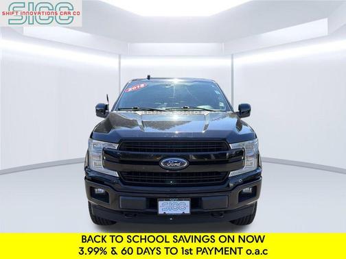 Shadow Black 2018 Ford F-150 Lariat