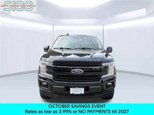 Shadow Black 2018 Ford F-150 Lariat
