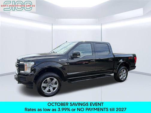 Shadow Black 2018 Ford F-150 Lariat