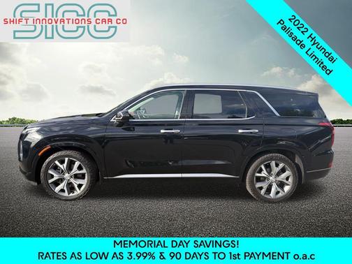Abyss Black Pearl 2022 Hyundai PALISADE Limited