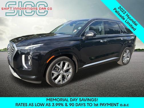Abyss Black Pearl 2022 Hyundai PALISADE Limited
