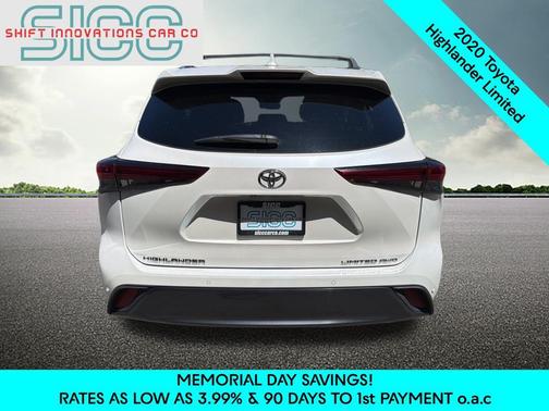Blizzard Pearl 2020 Toyota Highlander Limited
