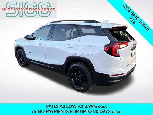 Summit White 2023 GMC Terrain AWD AT4