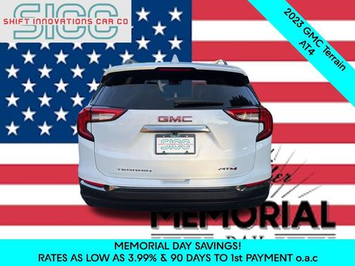 Summit White 2023 GMC Terrain AWD AT4