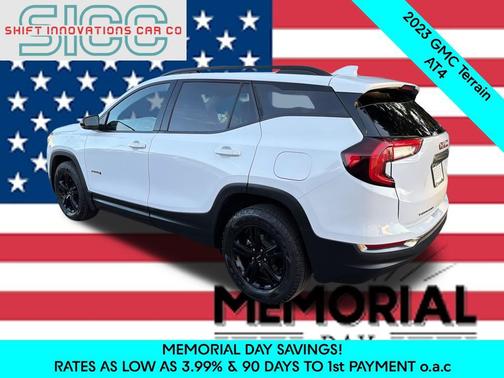Summit White 2023 GMC Terrain AWD AT4