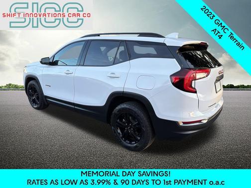 Summit White 2023 GMC Terrain AWD AT4