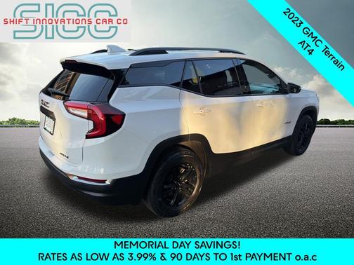 Summit White 2023 GMC Terrain AWD AT4