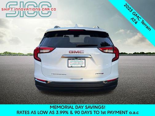 Summit White 2023 GMC Terrain AWD AT4