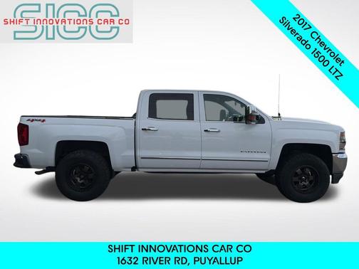 Summit White 2017 Chevrolet Silverado 1500 LTZ