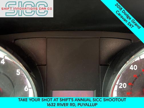 Black Onyx Crystal Pearlcoat 2018 Dodge Grand Caravan SXT