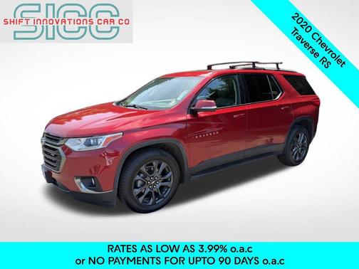 Cajun Red Tintcoat 2020 Chevrolet Traverse RS