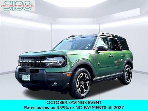 Eruption Green Metallic 2025 Ford Bronco Sport Outer Banks