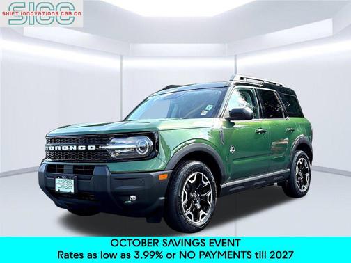 Eruption Green Metallic 2025 Ford Bronco Sport Outer Banks