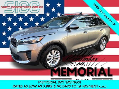 Titanium Silver 2019 Kia Sorento LX