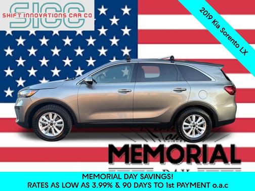 Titanium Silver 2019 Kia Sorento LX