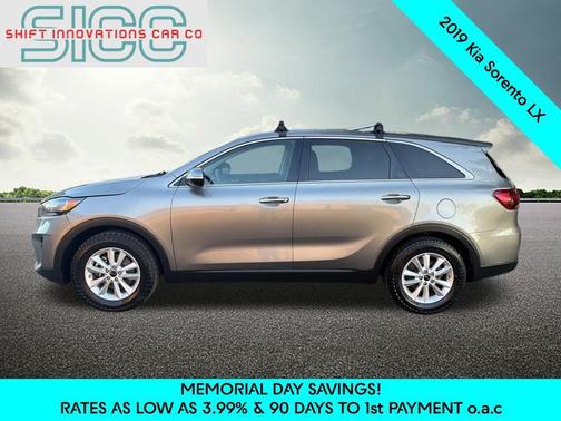 Titanium Silver 2019 Kia Sorento LX