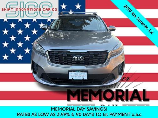 Titanium Silver 2019 Kia Sorento LX
