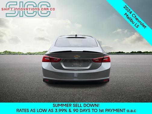 Sterling Gray Metallic 2024 Chevrolet Malibu 1LS