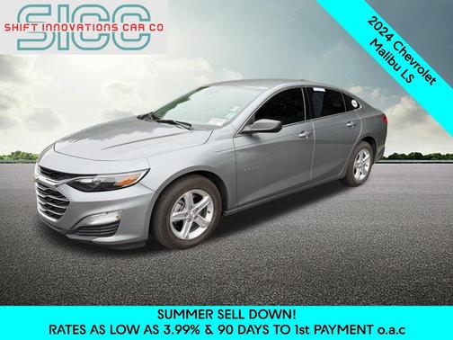 Sterling Gray Metallic 2024 Chevrolet Malibu 1LS
