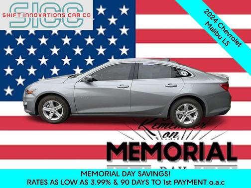Sterling Gray Metallic 2024 Chevrolet Malibu 1LS