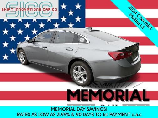 Sterling Gray Metallic 2024 Chevrolet Malibu 1LS