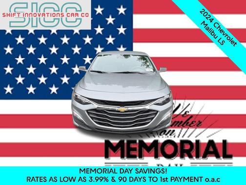 Sterling Gray Metallic 2024 Chevrolet Malibu 1LS