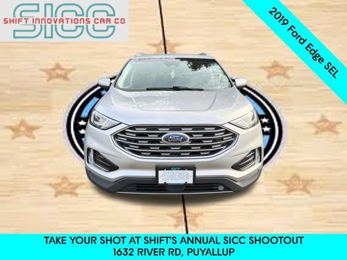 Ingot Silver 2019 Ford Edge SEL