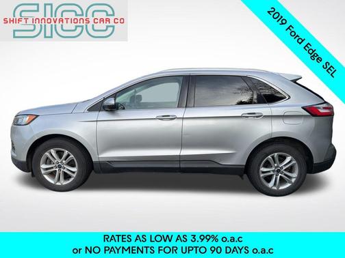 Ingot Silver 2019 Ford Edge SEL