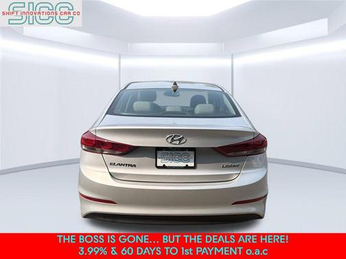Symphony Silver 2018 Hyundai ELANTRA Limited