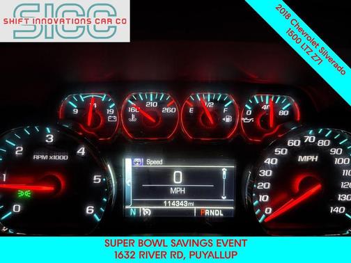 2018 Chevrolet Silverado 1500 LTZ