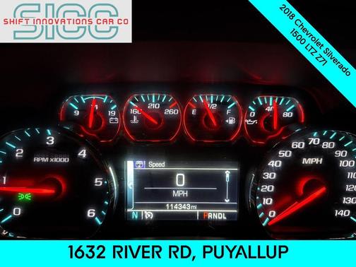 2018 Chevrolet Silverado 1500 LTZ