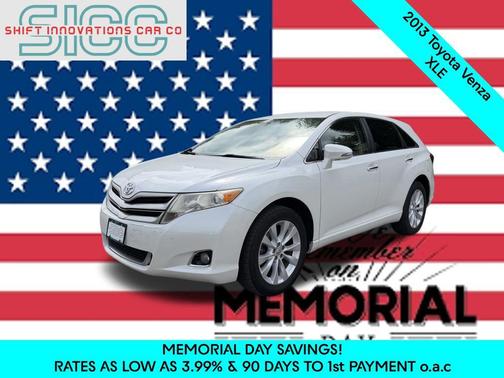 Blizzard Pearl 2013 Toyota Venza XLE