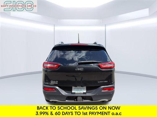 Brilliant Black Crystal Pearlcoat 2014 Jeep Cherokee Limited