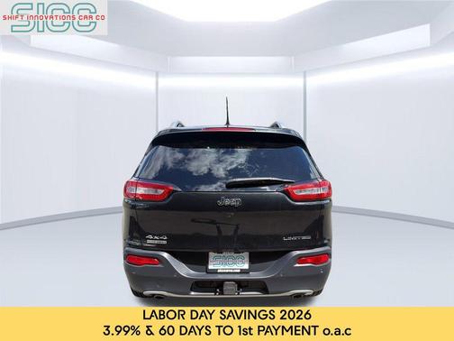 Brilliant Black Crystal Pearlcoat 2014 Jeep Cherokee Limited