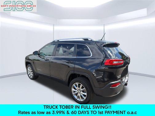 Brilliant Black Crystal Pearlcoat 2014 Jeep Cherokee Limited